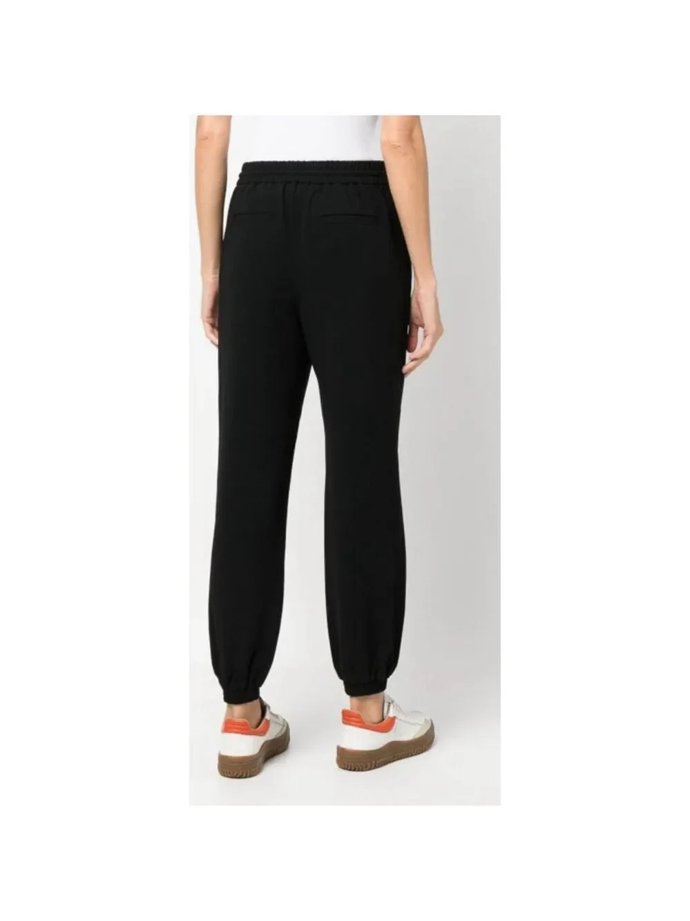 Michael Kors Black Drawstring Elastic Waist Jogger Pants Women's Size 4